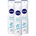 thumbnail image 2 of Nivea Longlasting 48 Hours Freshness Body Spray - Fresh Natural, 3 Packs x 150 ML / 5.07 Fl. Oz, 2 of 2