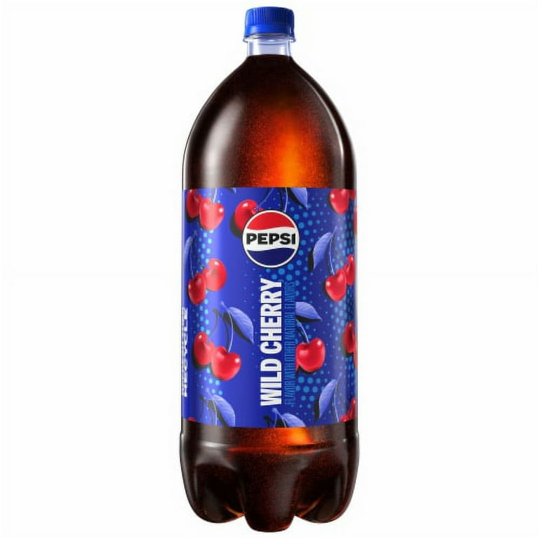 【ぽへまる】　We02 2X-Pepsi Cola Wild Cherry Soda Bottle - 2 liter - Walmart.com