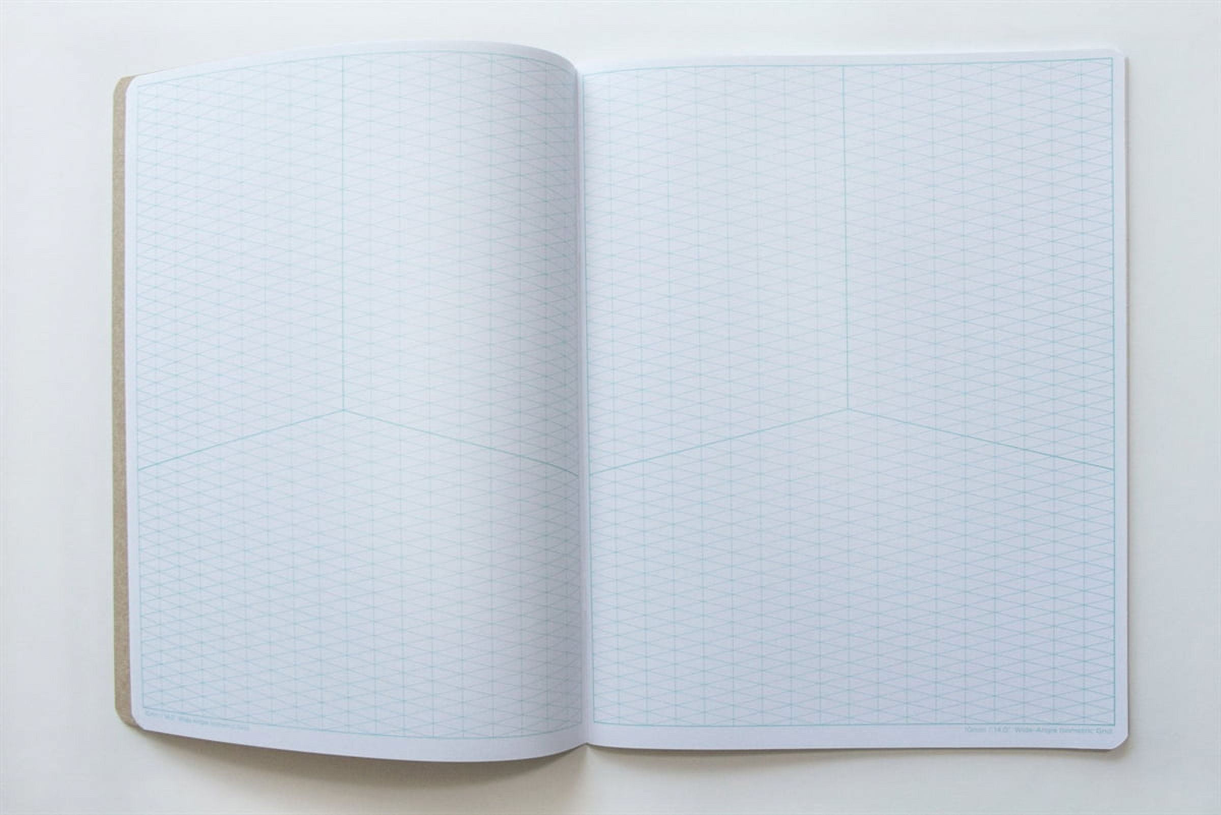 Koala Tools Large Quadrille Grid Graph Sketchbook, 7.75 x 9.75 60 pp.  Grid & Graphing Field Notebook