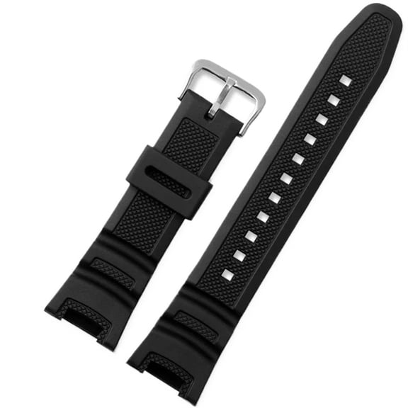 Silicone Watch Strap Fit For Casio 3157 SGW-100-1V 3166 SGW-200 Sports Waterproof Sweat-Proof Nylon Watch Band Accessories 24mm