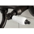 thumbnail image 4 of Kingston Brass KS515ORB Wall Mount Bathroom Faucet, Oil Rubbed Bronze, 4 of 5