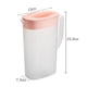 thumbnail image 4 of Jarra con Tapa Garrafas Mezclar Bebidas Jarra de Agua para Caliente / Fría Limonada Jugo Jarra de Bebida Hielo Té Hervidor de agua, 4 of 4