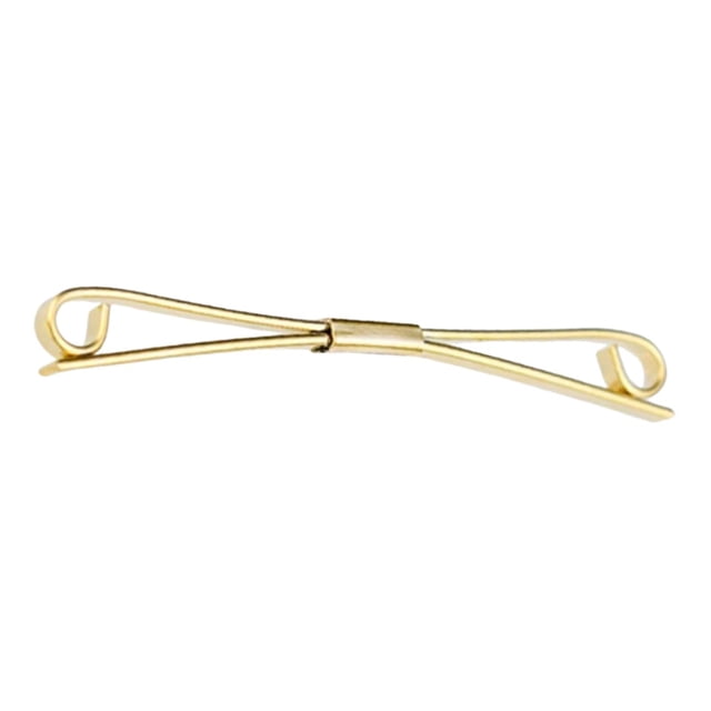 Barra de cuello de corbata para hombre, accesorio de joyería clásico para bodas, negocios, clip de corbata Oro