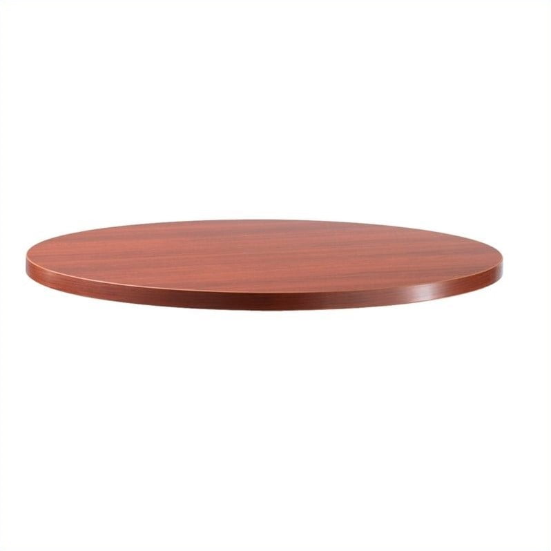 Safco Rsvp Round Table Top In Cherry 36 Inch Diameter