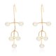 thumbnail image 1 of Pendientes colgantes de joyería con decoración de perlas artificiales de lujo para mujer, 1 of 8
