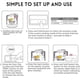 thumbnail image 4 of 2Pcs for Garage Door Opener Remote 891LM 971LM Universal Garage Door Openers, 4 of 5