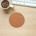 thumbnail image 2 of 10 Pcs Coussinets de Tasse Ronds Antidérapants Imperméables en Liège pour Absorption d'Eau et Isolation Thermique, 2 of 9