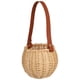 thumbnail image 1 of Cesta de flores de mimbre Tarcha de flores Basker Boda Weding Woven Flower Canasta con mango, 1 of 4