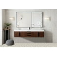 thumbnail image 5 of James Martin Vanities 389-V72s-Mb-Gw Mercer Island 72" Wall Mounted Single Basin Hardwood, 5 of 7