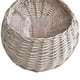 thumbnail image 2 of Maceta de mimbre JShteea colgante decoración de cesta gris Libre de BPA, 2 of 8