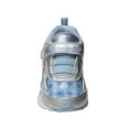 thumbnail image 6 of Disney Girl Frozen Ii Hook And Loop Casual Sneakers, Silver Blue, Size: 12, 6 of 9