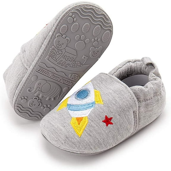 Save Beautiful Cute Cartoon Infant Unisex Baby Warm Cotton Anti-Slip Soft Sole First Walkers Shoes