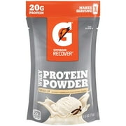 Gatorade Recover Vanilla Whey Protein Drink Mix Powder, 2.5 Oz.