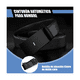 thumbnail image 2 of 2 Cinturones  Con Hebilla Automática Para Hombre 120cm Belug, Negro Puro, 2 of 5