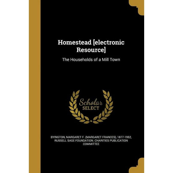 Homestead [electronic Resource]: The Households of a Mill Town (Paperback)