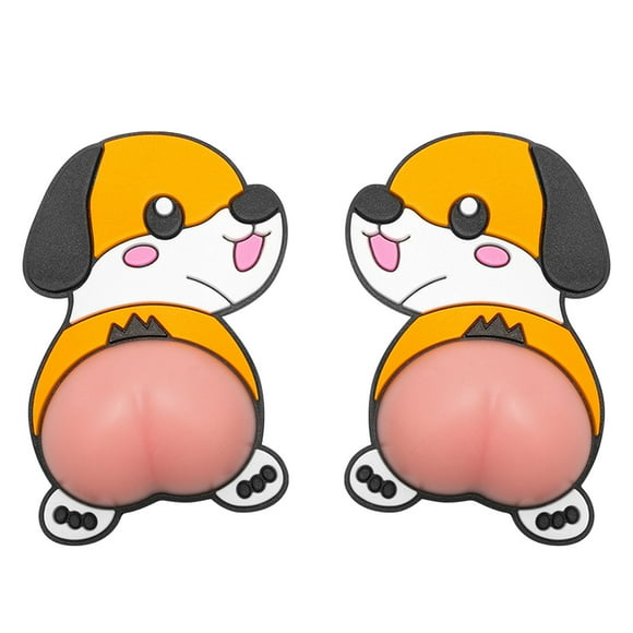 PEONAVET Bumper Sticker Cute Car Anti-collision Stickers Car Notebook Mobile