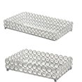 thumbnail image 1 of Bandeja De Maquillaje De Vanidad Con Espejo De 2 Piezas Bandeja Organizadora Bandeja Decorativa Sunnimix Bandejas de maquillaje de bandejas decorativas, 1 of 8