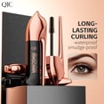 thumbnail image 3 of High Heels Design Mascara, 5D Volumizing Lengthening Curling Mascara, Waterproof Smudge-Proof Black Mascara, No Clumping Long Lasting Eye Makeup, 3 of 12