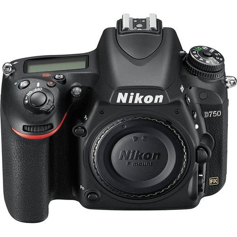 Nikon D750 DSLR Camera (Body Only) with FREE Buzz-Photo Cleaning Cloth