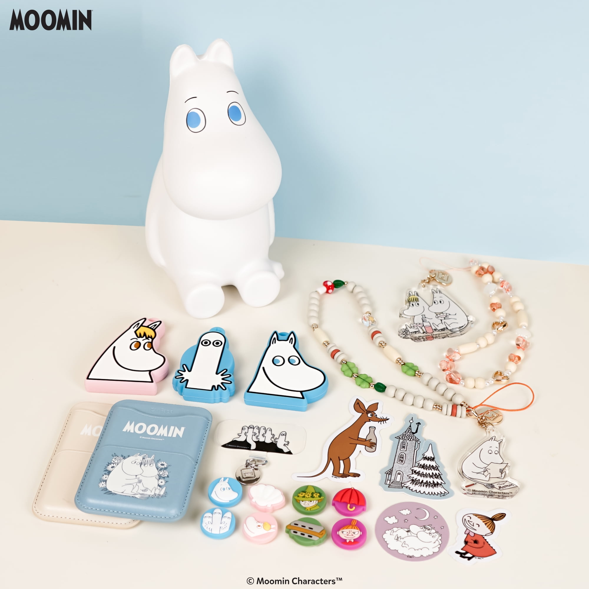 Hamee Moomin Squishy Toy Collectible Slow Rising Cute SquiSHU Jumbo Birthday Gift, Party Favors, Stress Relief