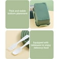 thumbnail image 3 of Wamans Salad Container for Lunch Portable Separated Lunch Box Can Be Heated Lunch Box Sandwich Box Sealed Fruit Fresh Lunch Box Clearance Items, 3 of 8