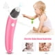 thumbnail image 2 of Aspirador nasal eléctrico para bebés, limpiador de mocos y máquina de succión nasal (rosa), 2 of 14
