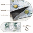 thumbnail image 6 of 5'x7' Area Rugs for Living Room Bedroom, Daisy Eucalyptus Washable Rug Carpet Runner Indoor Outdoor, Farmhouse Weeping Botanical Non Slip Floor Mats Area Rug for Kitchen, Nursery, 6 of 8