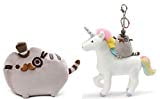 pusheen on unicorn