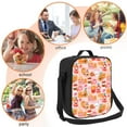 thumbnail image 5 of Pofeuu Funny Food Print Lunch Bag Women Insulated Lunch Box Reusable Leakproof Large Spacious Cooler Tote for Women Men, 5 of 7