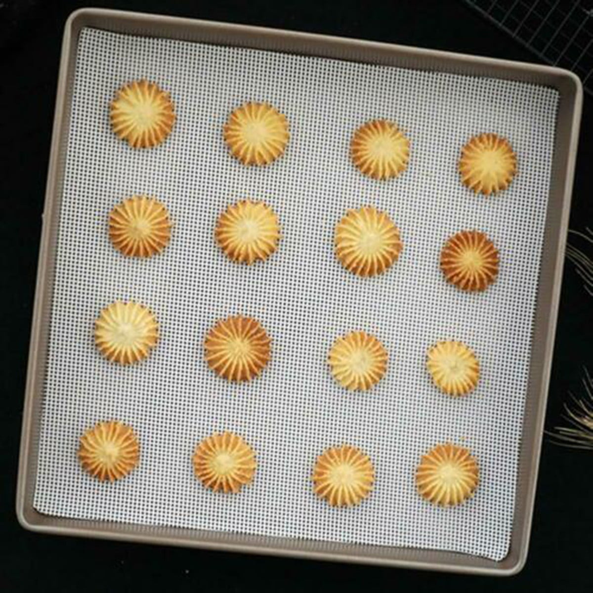 Non-Stick Silicone Mat Steamer Pad Dim Sum Paper Mesh Tools Cooking Kitchen F5W4