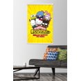 thumbnail image 2 of My Hero Academia x Hello Kitty and Friends - Group Wall Poster with Magnetic Frame, 22.375" x 34", 2 of 6