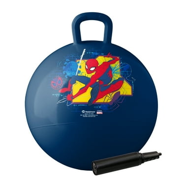 Hedstrom - 18" Hopper with Pump, Spider-Man, children ages 4 and up