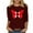 Wine ②, variant on qucoqpe Women's Summer Tops Fashion Casual Loose Crew Neck 3/4 Sleeve Shirts Graphic Tees Blouses
