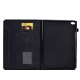 thumbnail image 5 of Dteck Case for iPad 5th/6th Generation (9.7-inch, 2017/2018), iPad Air/Air 2/iPad Pro 9.7 Magnetic Leather Flower Pattern Card Slots Smart Case Shockproof Rubber Kickstand Cover, Black, 5 of 10