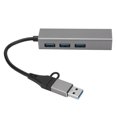 thumbnail image 1 of Concentrador USB 3.0, Adaptador USB C A RJ45 De 5 Gbps Para Windows, 1 of 8