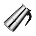 thumbnail image 1 of ORDDIART Coffee Brewer Silver Coffee Pot Stovetop Espresso Pots 1Pack, 1 of 8