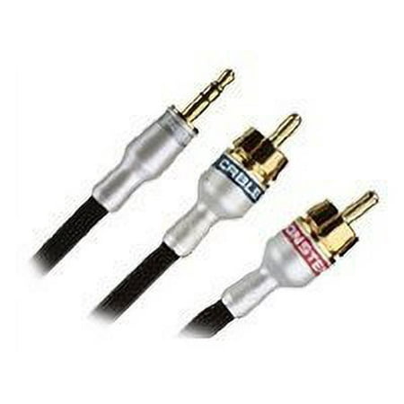Monster Cable Apple iCable for iTunes - Audio cable - mini-phone stereo 3.5 mm male to RCA male - 7 ft - for Apple iPod