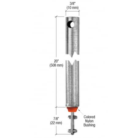 20 Inch Tubular Spiral - CRL 20