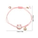 thumbnail image 4 of Pulsera trenzada de gato tejida a mano para amigos y niños (rosa), 4 of 8