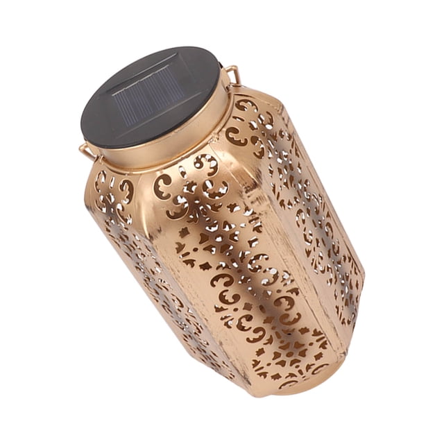 LED Solar Hanging Lanterns,LED Solar Lantern Waterproof Solar Lantern Hanging Metal Lamps Breakthrough Technology