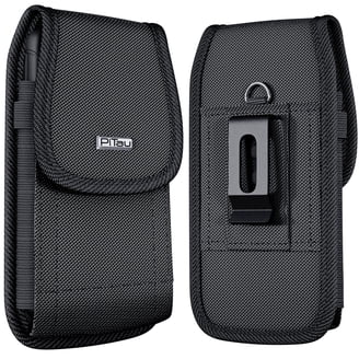 BECPLT Telefoonhouder voor iPhone 13 Mini/iPhone SE 2022/iPhone 8 7 6 riemclip hoesje, premium lederen mobiele telefoonhoesje met ID-kaarthouder riemhouder voor Samsung Galaxy S7 S6 S5 (Fit w/dunne BECPLT Telefoonhouder voor iPhone 13 Mini/iPhone SE 2022/iPhone 8 7 6 riemclip hoesje, premium lederen mobiele telefoonhoesje met ID-kaarthouder riemhouder voor Samsung Galaxy S7 S6 S5 (Fit w/dunne