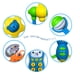 thumbnail image 3 of Kit de 8 Piezas de Sonajas Mordedera Juguete Sonajero para Bebé Infantil Segos, 3 of 4