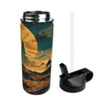 thumbnail image 2 of Balery Sunset Desert Journey Pattern Water Bottle,18oz Sports Insulated Kettle for Cycling Gym Basketball Outdoor, Suitable as a Present, 2 of 8
