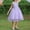 Purple, variant on 4/July Dress up Dresses for Girls 4-6 Children Flower Girl Lace Wedding Party Formal Long Gown Dress