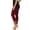 C-Wine408, variant on DHFJKG Yoga Pants Women Casual Lace Elastic Waist Mid Rise Fitness Running Sport Leggings Cozy Tights
