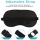 thumbnail image 2 of Máscara para dormir de camuflaje, suave y cómoda máscara para ojos con correa ajustable para la cabeza que bloquea la luz para niños, mujeres y hombres, 2 of 3