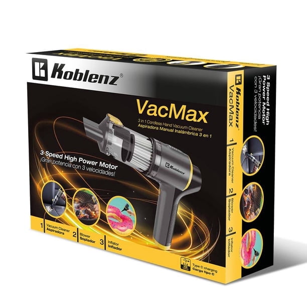 Aspiradora Manual Koblenz HVC-1500 Inalámbrica 3 en 1 120w
