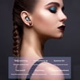 thumbnail image 3 of Injueey Wireless Bluetooth-compatible Earbuds Rechargeable Sweatproof Noise Earphones Microphone Calling Cancelling Headset with Sports Type2 NO2, 3 of 6