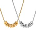 thumbnail image 4 of Collares para mujer, delicado collar de oro con forma de corazón, chapado en oro de 14 quilates, collar con colgante simple de plata para mujer, collar de plata moderno, joyería regalos para niñas brillar Electrónica, 4 of 4