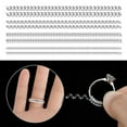 thumbnail image 2 of Kkkded Ring Adjuster 16Pcs Spiral Based Ring Size Adjuster - Clear Ring Jewelry Guard Reducer, Fits Any Rings, Jewelry Tools, 2 of 3